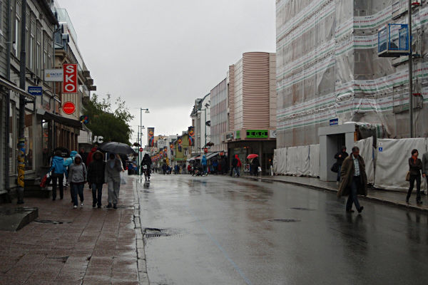Regn i Tromsø